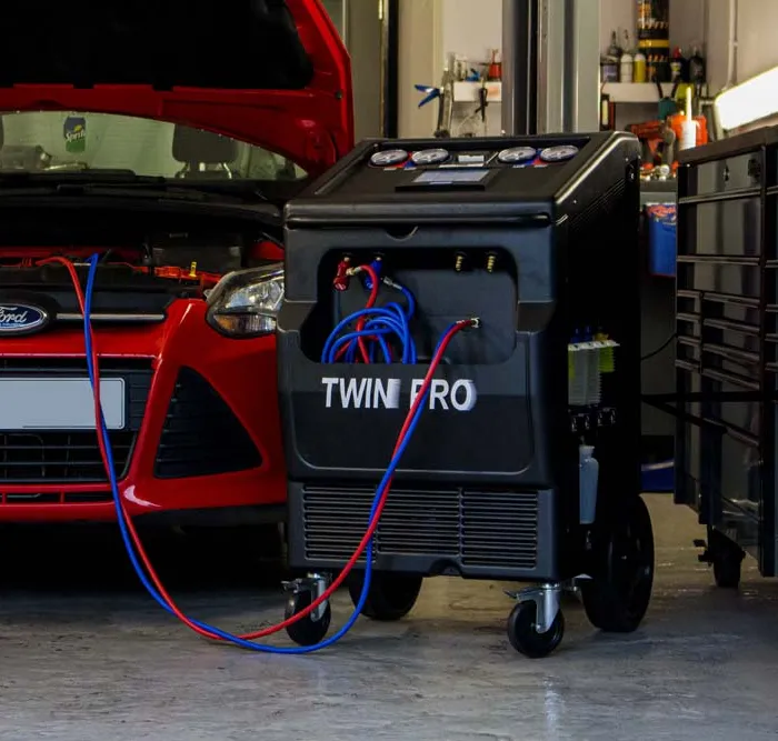 Air conditioning servicing at Stephenson Autos